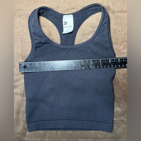 All in Motion Black Racerback Tank Size XS - Picture 3 of 7